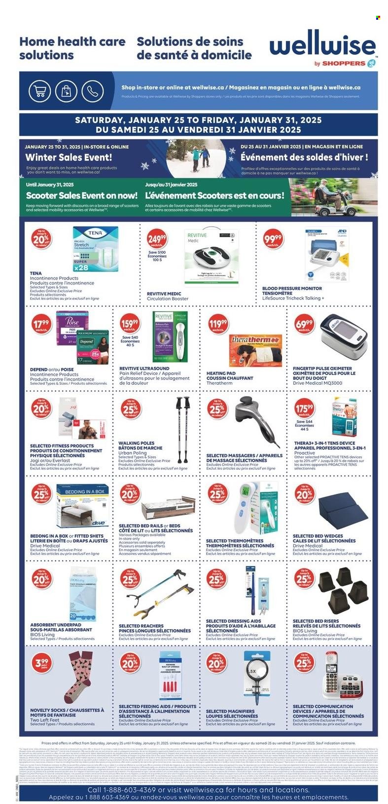 Shoppers Drug Mart flyer - January 25, 2025 - January 30, 2025. Page 1