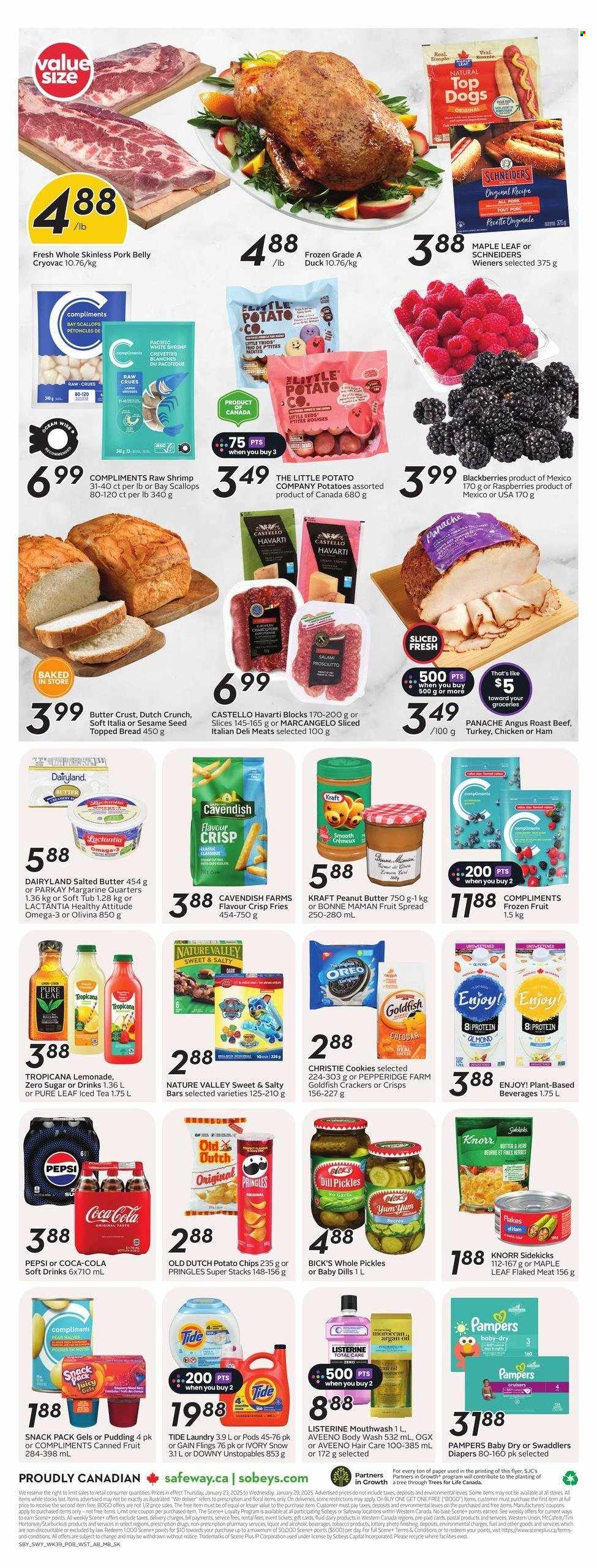 Sobeys flyer - January 23, 2025 - January 29, 2025. Page 1