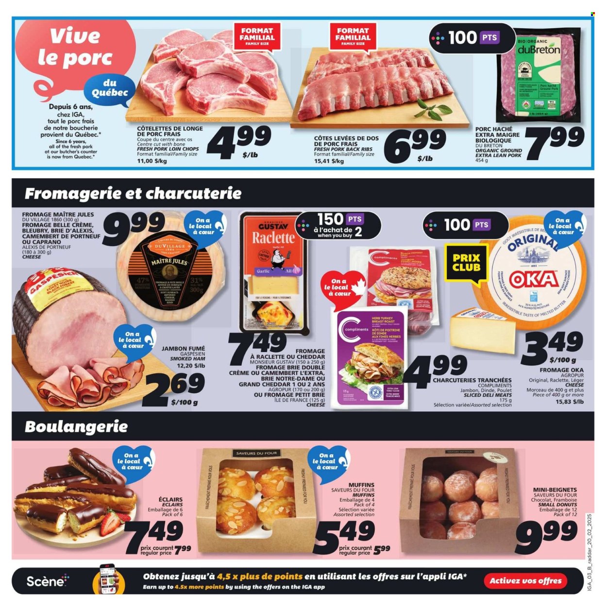 IGA flyer - February 20, 2025 - February 26, 2025. Page 1