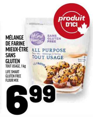 MÉLANGE DE FARINE MIEUX-ÊTRE SANS GLUTEN