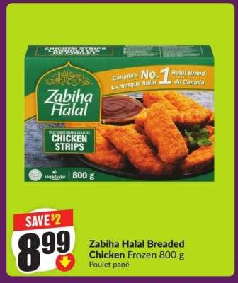 ZABIHA HALAL BREADED CHICKEN