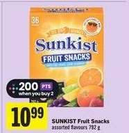 Sunkist Fruit Snacks