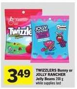 TWIZZLERS Bunny or JOLLY RANCHER Jelly Beans