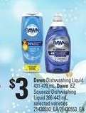 Dawn Dishwashing Liquid