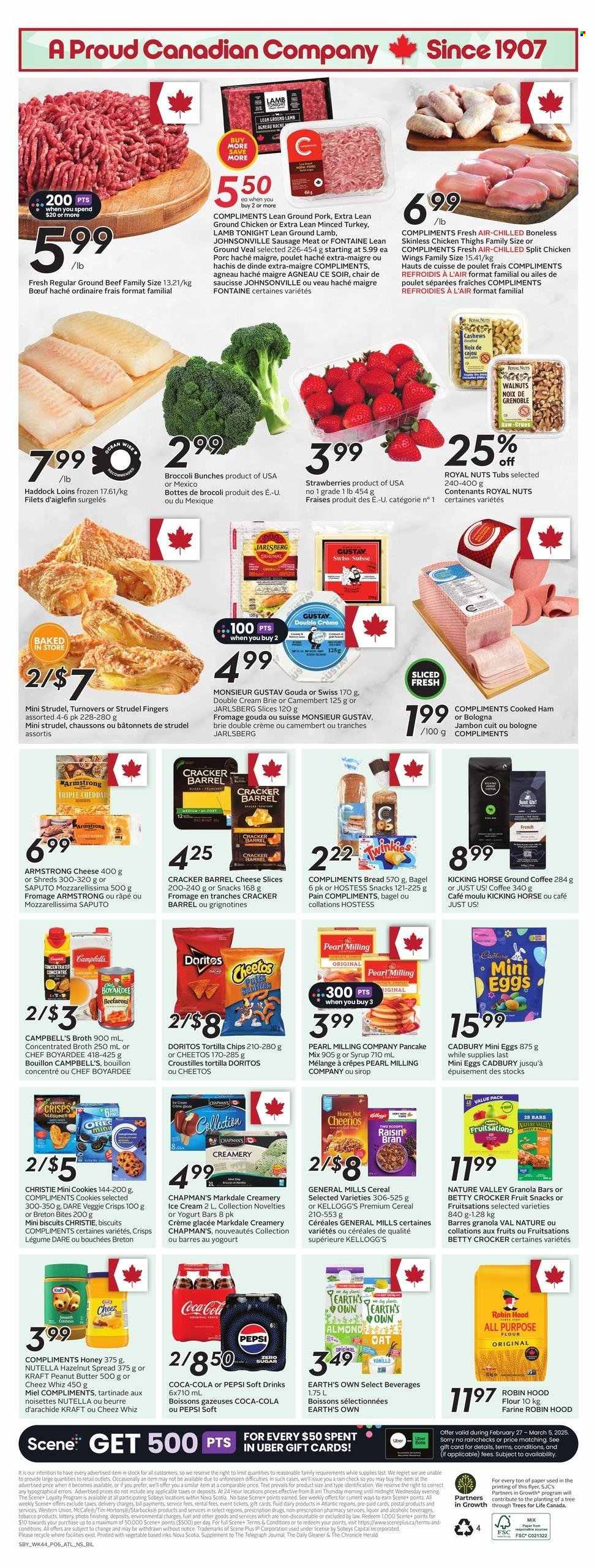 Sobeys flyer - February 27, 2025 - March 05, 2025. Page 1