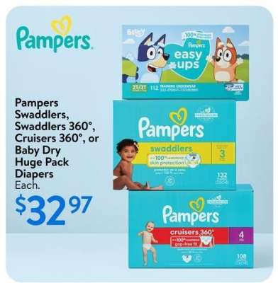 PAMPERS DIAPERS