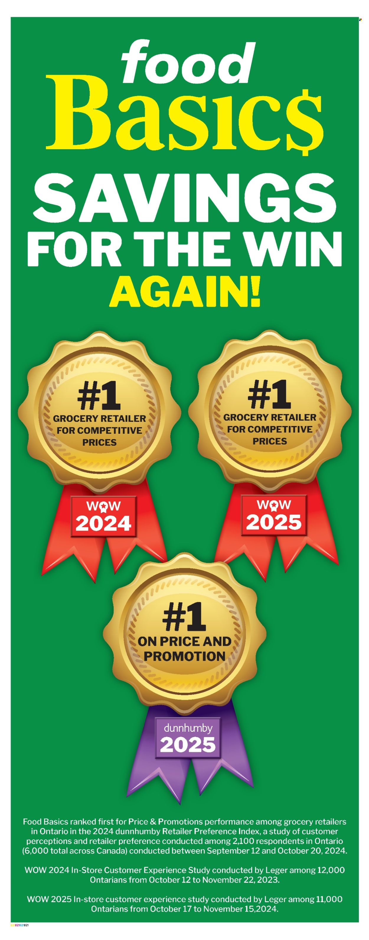 Food Basics flyer - May 01, 2025 - May 07, 2025. Page 1