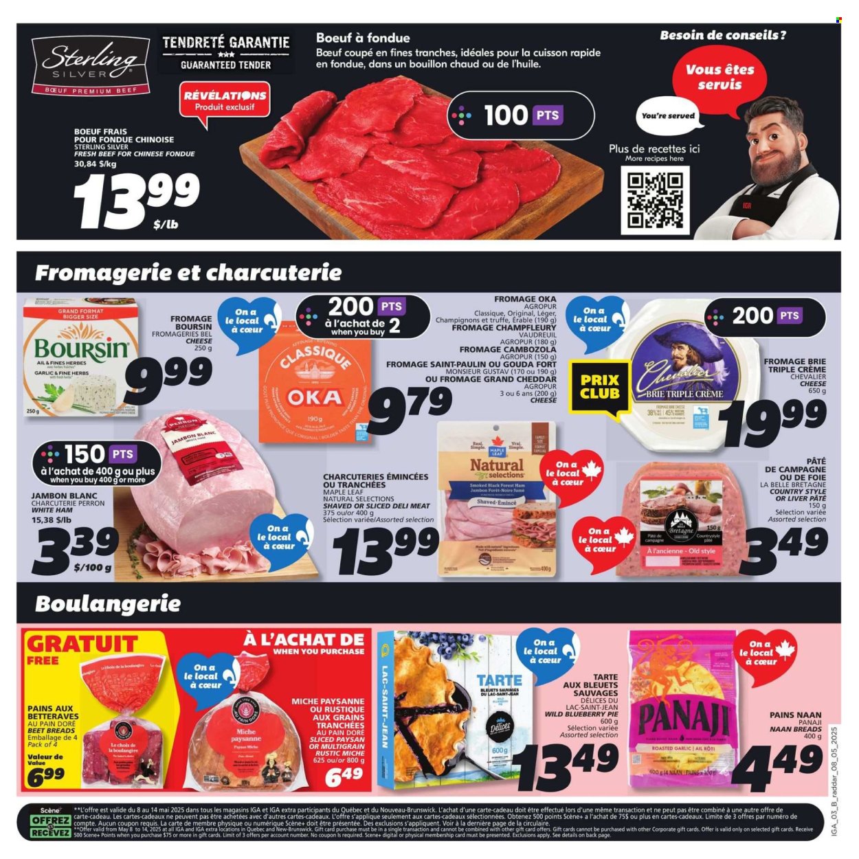 IGA flyer - May 08, 2025 - May 14, 2025. Page 1