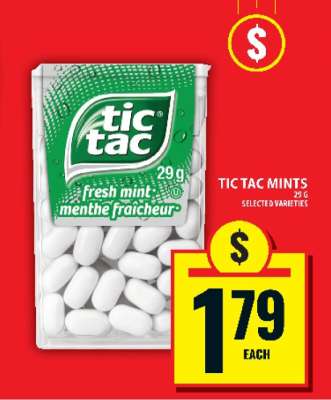 Tic Tac Mints