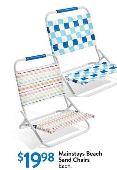 Mainstays Beach Sand Chairs