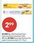 NO NAME Non-Stick Parchment Paper