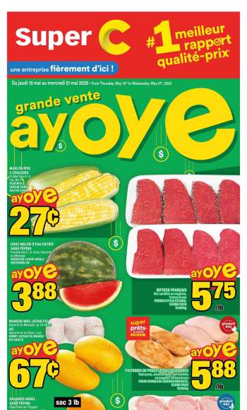 Super C Flyer - May 15, 2025 - May 21, 2025.
