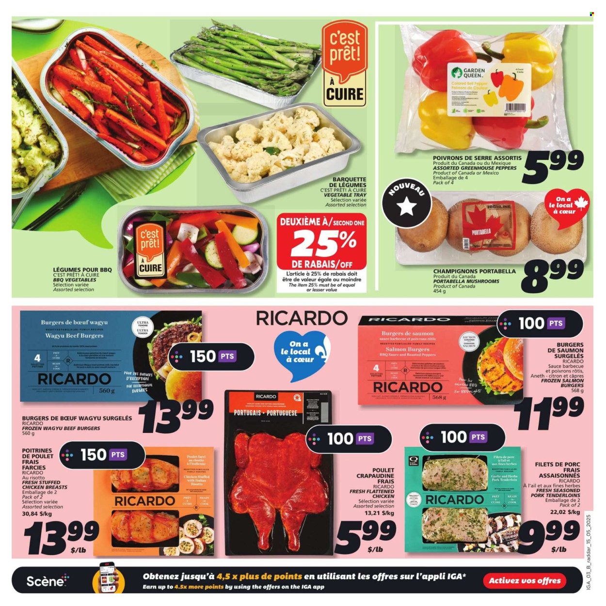 IGA flyer - May 15, 2025 - May 21, 2025. Page 1