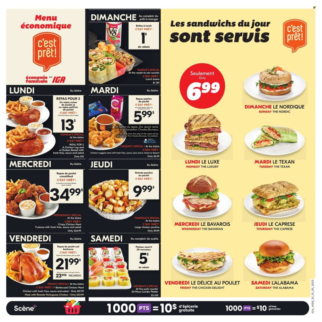 IGA flyer - May 15, 2025 - May 21, 2025. Page 1