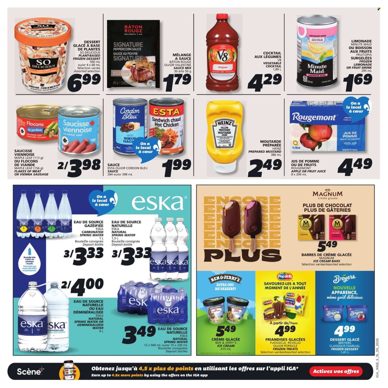IGA flyer - May 15, 2025 - May 21, 2025. Page 1