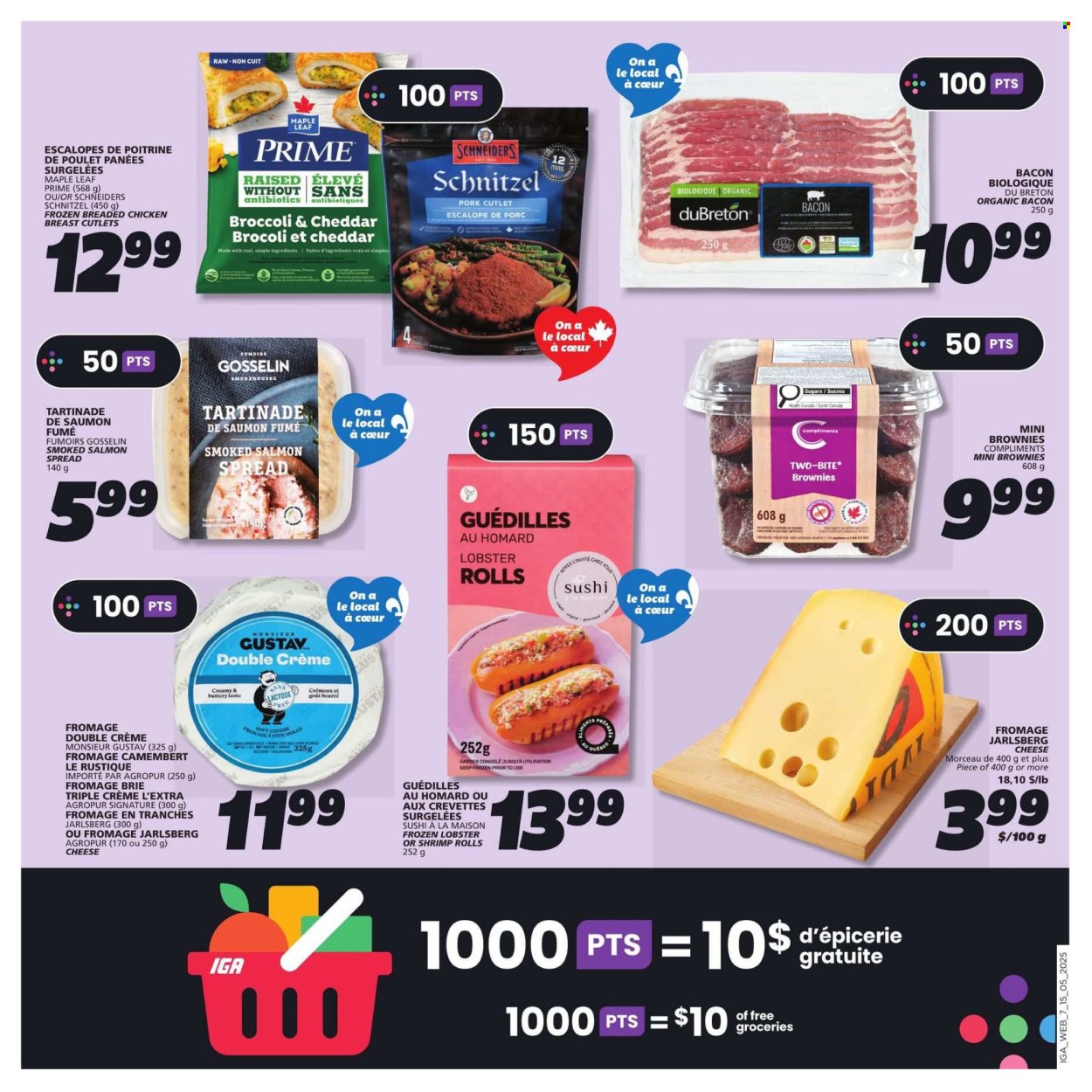 IGA flyer - May 15, 2025 - May 21, 2025. Page 1