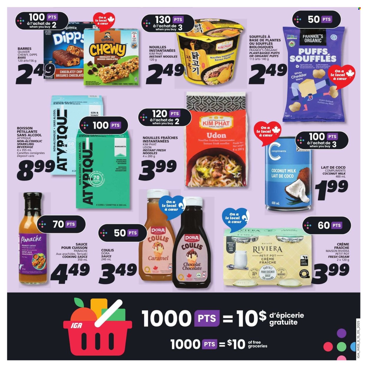 IGA flyer - May 15, 2025 - May 21, 2025. Page 1