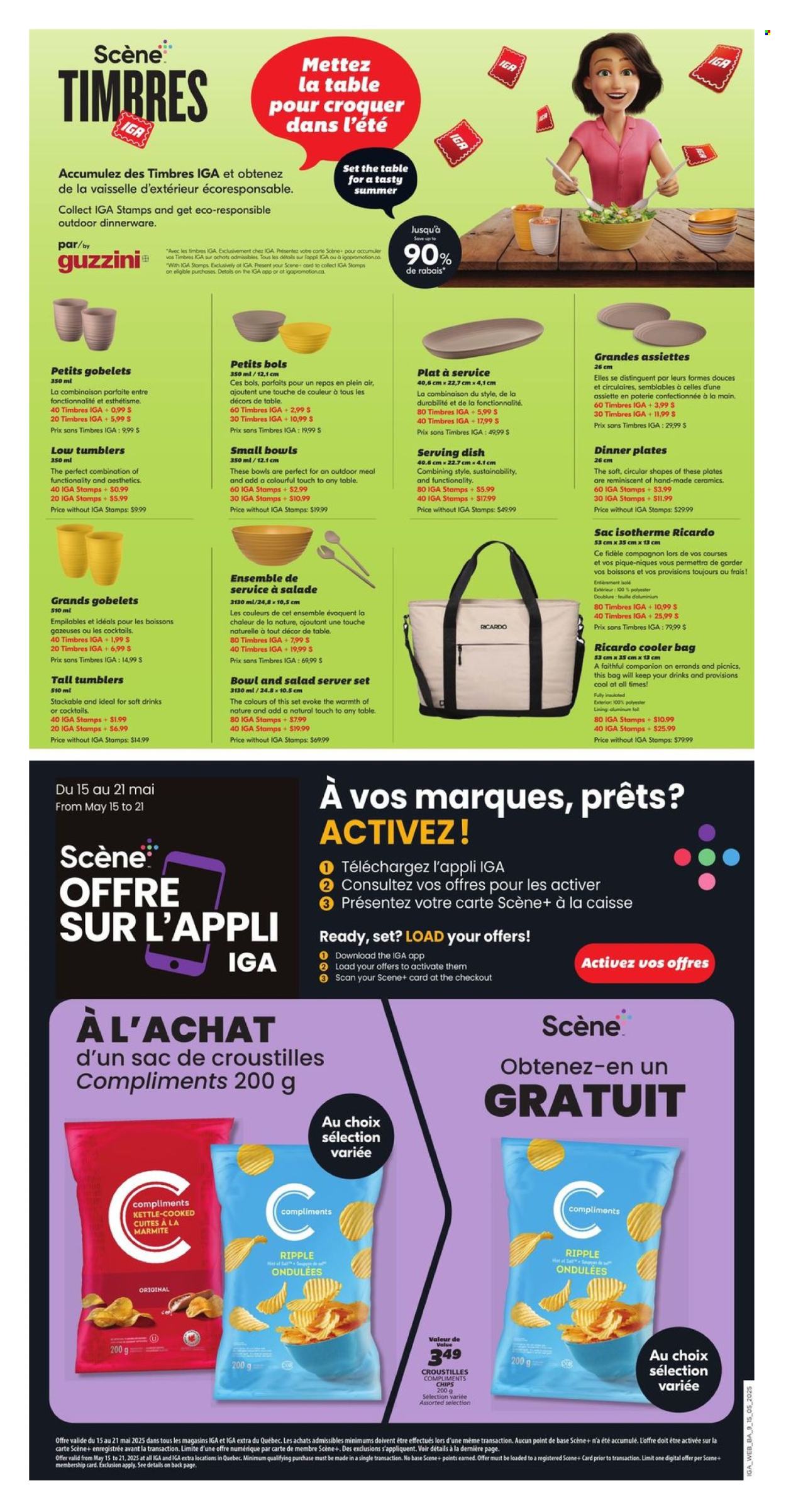 IGA flyer - May 15, 2025 - May 21, 2025. Page 1