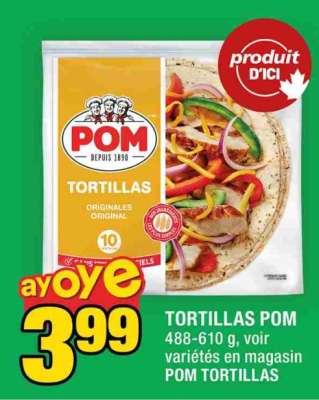 TORTILLAS POM