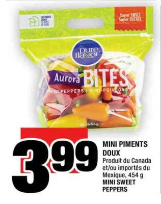 MINI PIMENTS DOUX