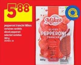 PEPPERONI TRANCHÉ MIKES