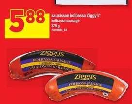 saucisson kolbassa Ziggy's