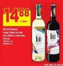 vin bù France
