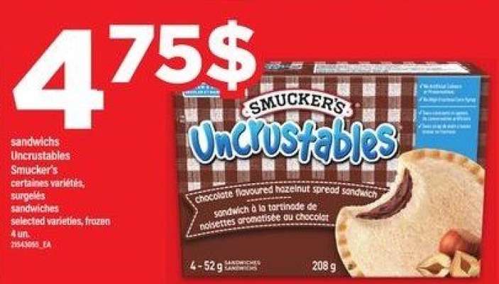Smucker's Uncrustables