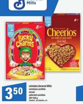CÉRÉALES GENERAL MILLS