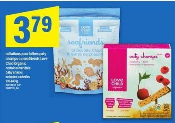 Love Child Organic baby snacks