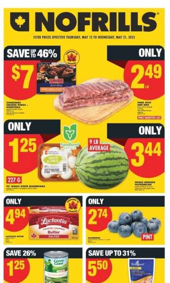 No Frills Flyer - May 15, 2025 - May 21, 2025.