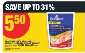 SEAQUEST RAW SHELL ON SHRIMP - COOKED PEELED SHRIMP