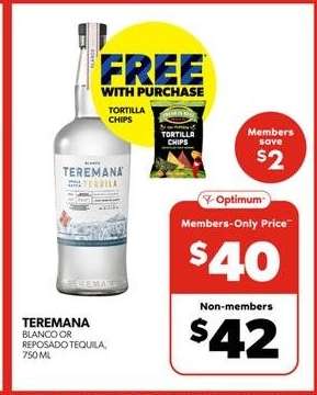 Teremana Blanco or Reposado Tequila