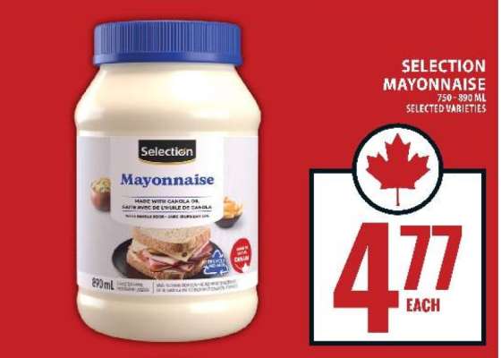 SELECTION MAYONNAISE