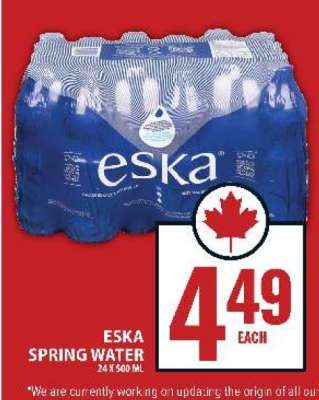 Eska Spring Water