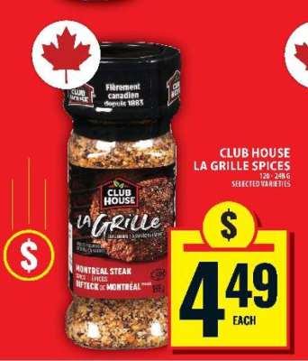 Club House La Grille Spices