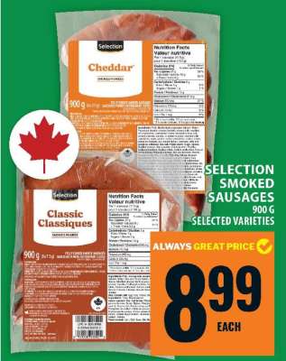 Selection Smoked Sausages