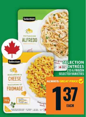 SELECTION ENTRÉES