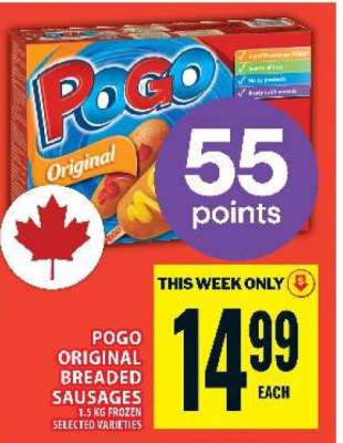 POGO ORIGINAL BREADED SAUSAGES