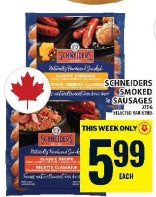 SCHNEIDERS SMOKED SAUSAGES