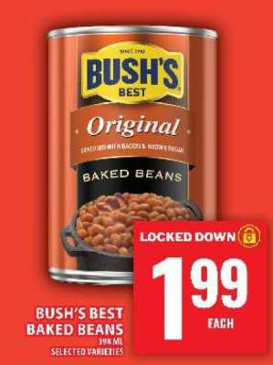 BUSH’S BEST BAKED BEANS