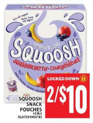 Squoosh Snack Pouches