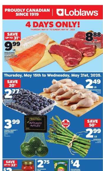 Loblaws Flyer - May 15, 2025 - May 21, 2025.
