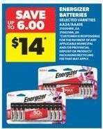 ENERGIZER BATTERIES