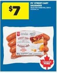 PC Street Cart Sausages