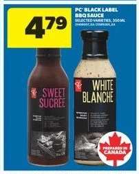 PC Black Label BBQ Sauce