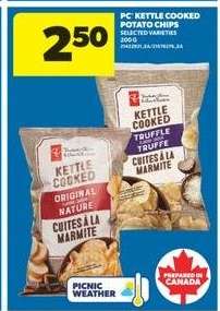 PC Kettle Cooked Potato Chips