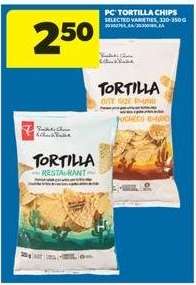 PC TORTILLA CHIPS