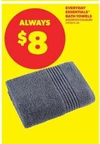Everyday Essentials Bath Towels