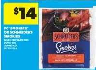 PC Smokies or Schneiders Smokies